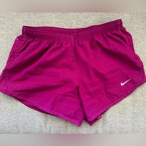 Magenta Nike Running Shorts
